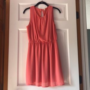 Peach Dress